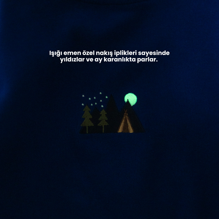 Under the Stars Sweatshirt - Mavi