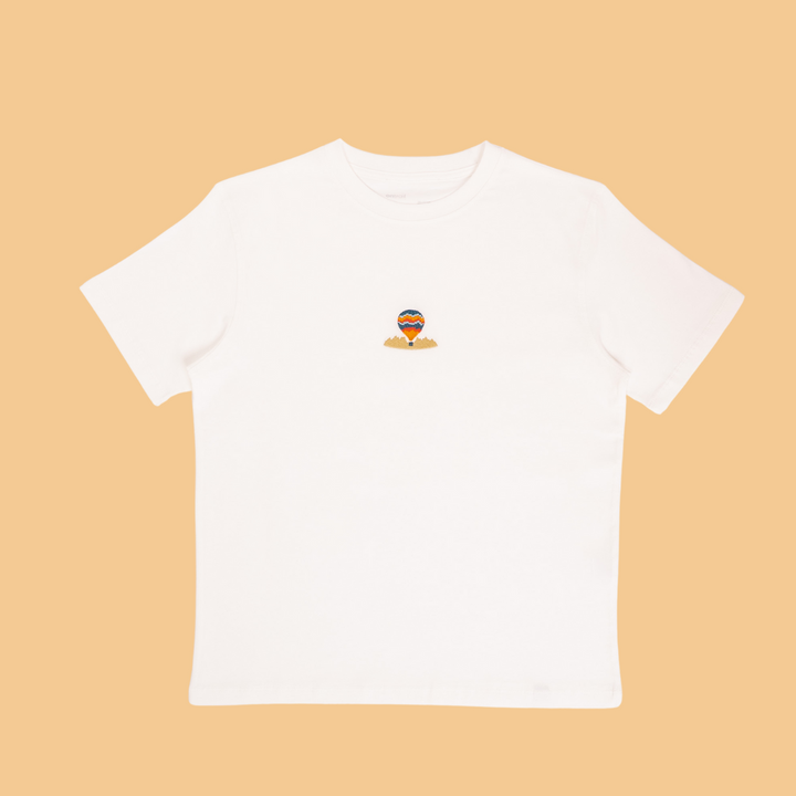 Kapadokya Tshirt - Antik Beyaz