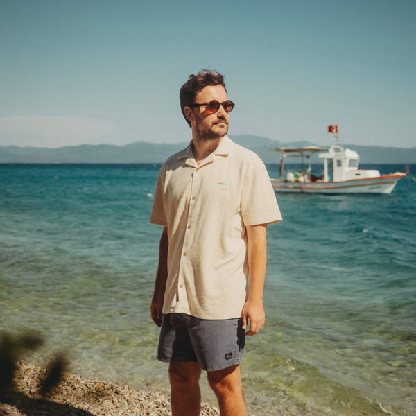 Terry Gömlek - Kumsal Beji Terry Gömlek - Kumsal Beji