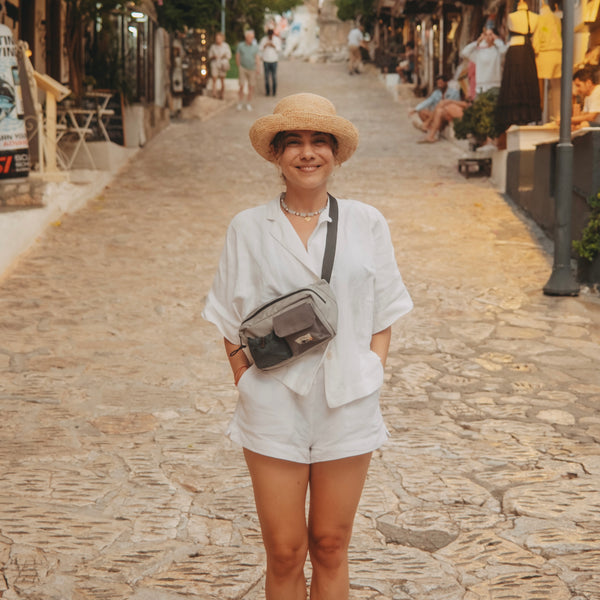 Traveler Bel Çantası - Gri Traveler Bel Çantası - Gri