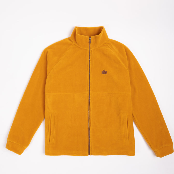 Fall Fermuarlı Polar - Sonbahar Sarısı