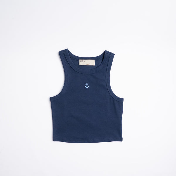 Anchor Crop Top - Lacivert Anchor Crop Top - Lacivert