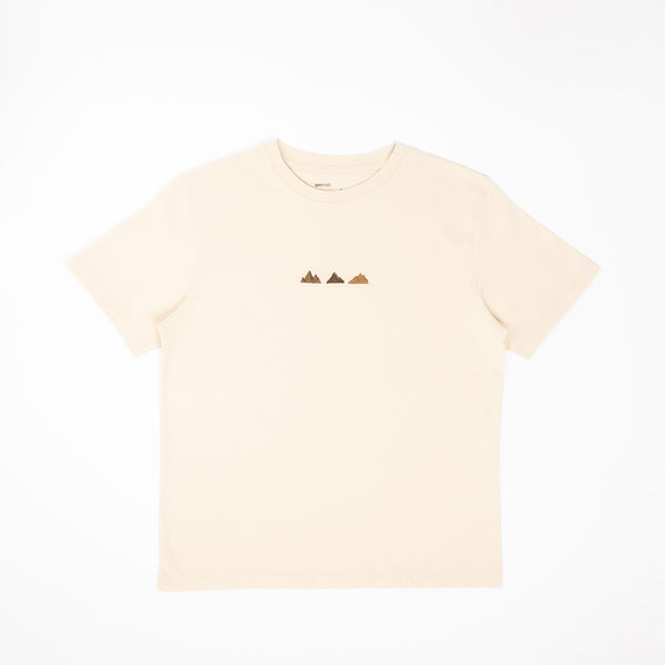 Mini Mountains Tshirt - Krem Mini Mountains Tshirt - Krem