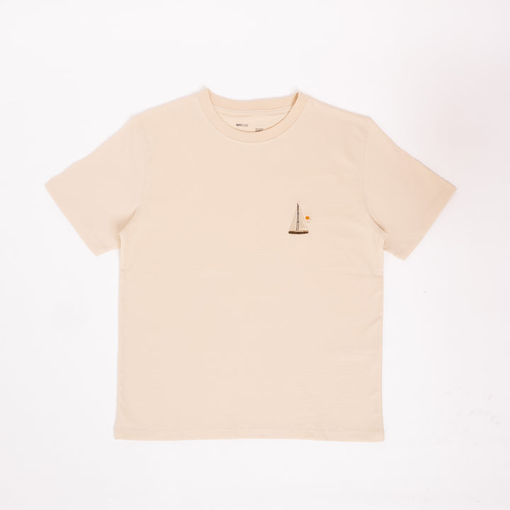 Boat Life Tshirt - Antik Bej