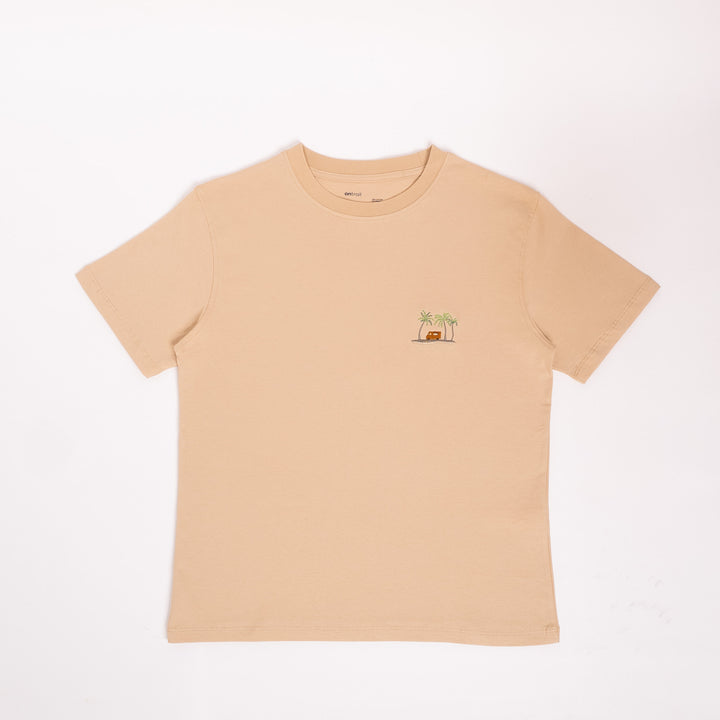 Under The Palm Trees Tshirt - Kum Beji