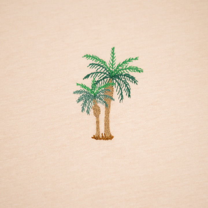 Palm Tshirt - Antik Bej