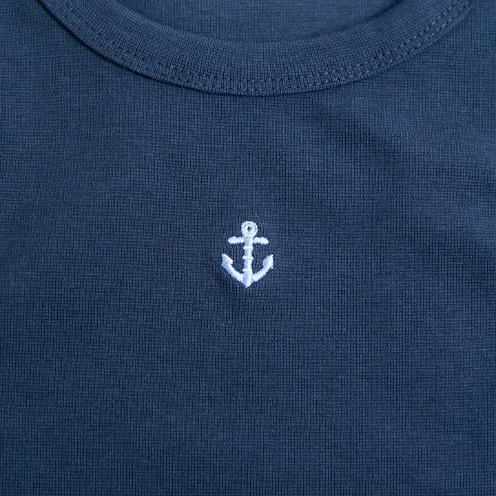 Anchor Crop Top - Lacivert