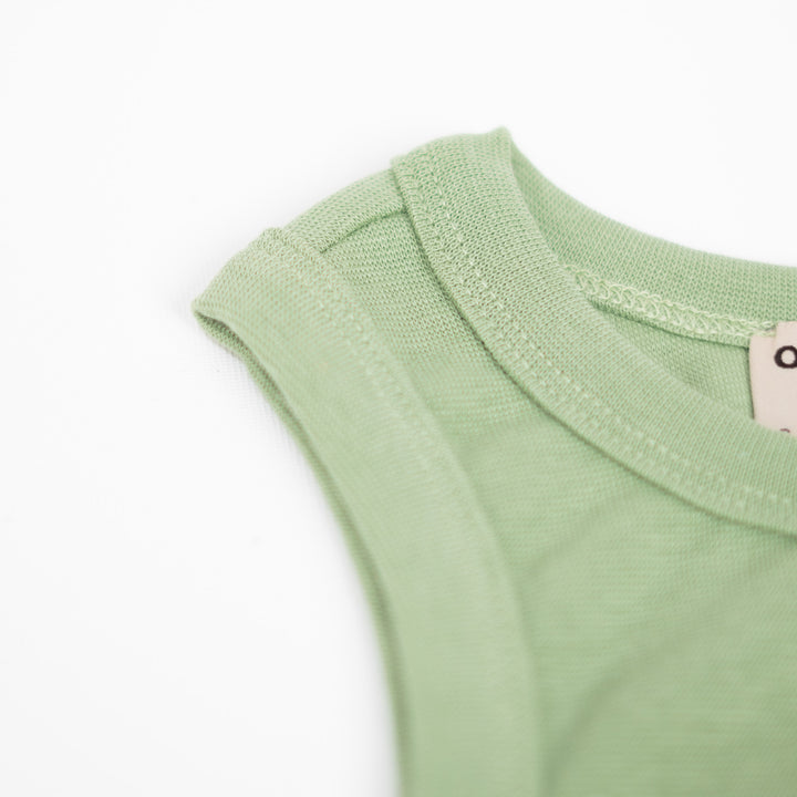 Palm Crop Top - Matcha