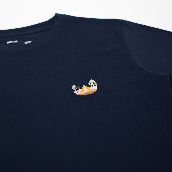 Camp Night Tshirt - Gece Mavisi