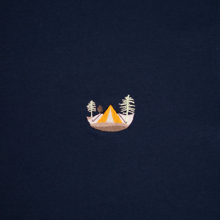 Camp Night Tshirt - Gece Mavisi
