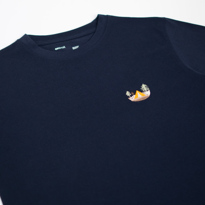 Camp Night Tshirt - Gece Mavisi