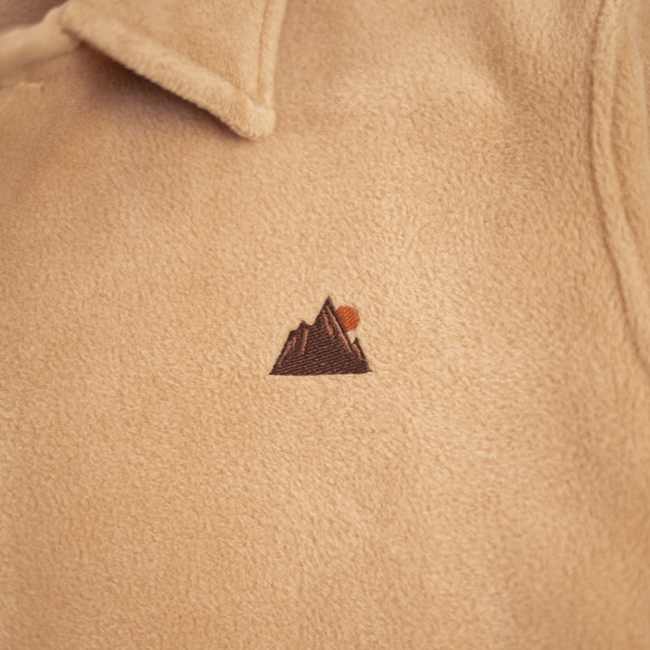 Mountain Polar Ceket - Taba