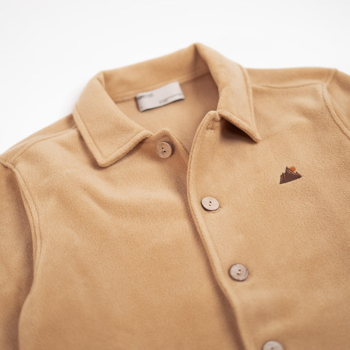 Mountain Polar Ceket - Taba