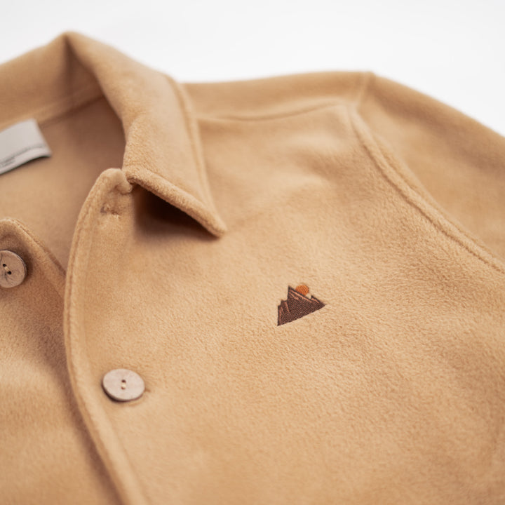 Mountain Polar Ceket - Taba