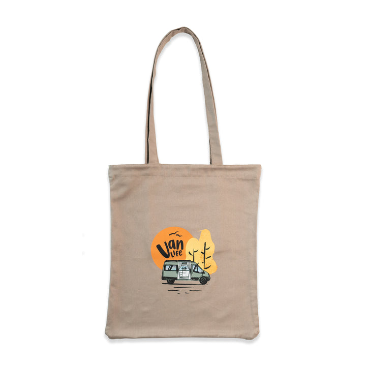 Van Life Kanvas Çanta - Bej
