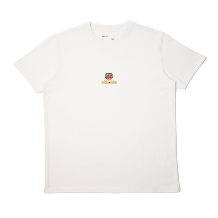 Kapadokya Tshirt - Antik Beyaz