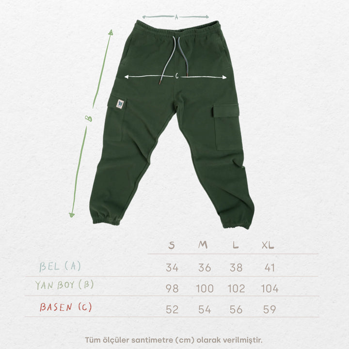 Erkek Travel Pants - Yeşil