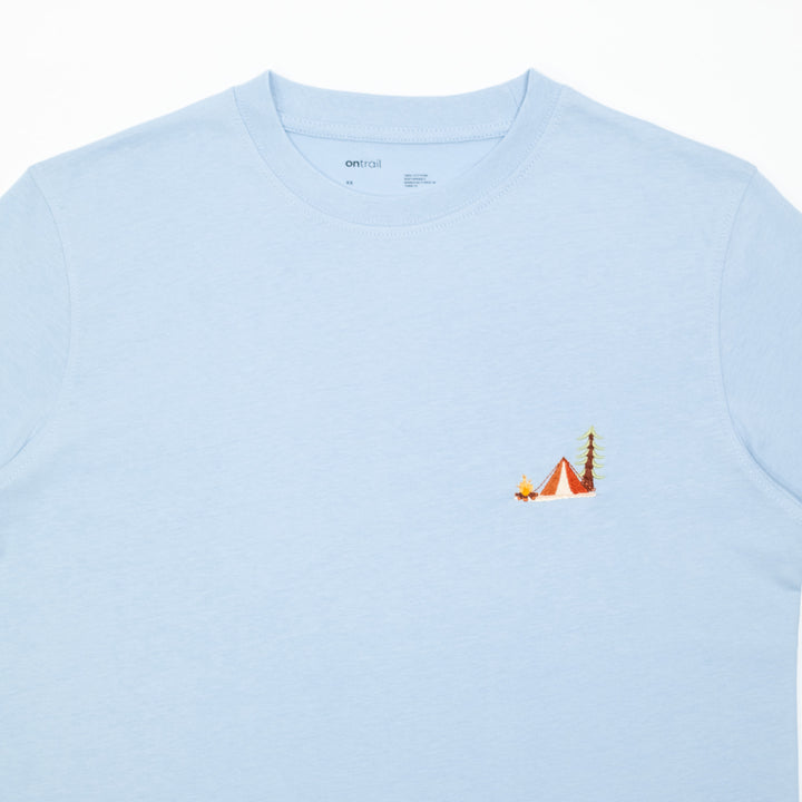 Camp Life Tshirt - Gökyüzü Mavisi