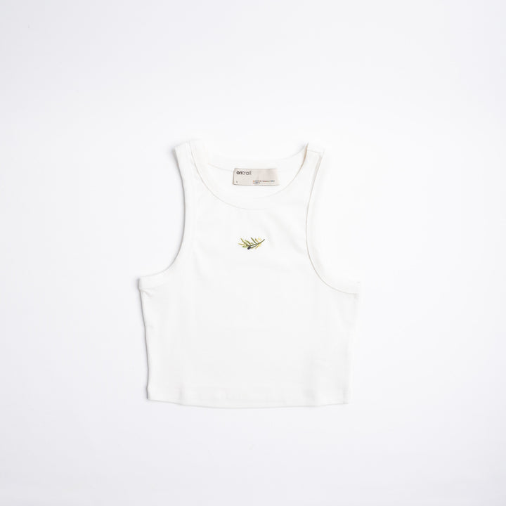 Ayvalık Crop Top - Beyaz