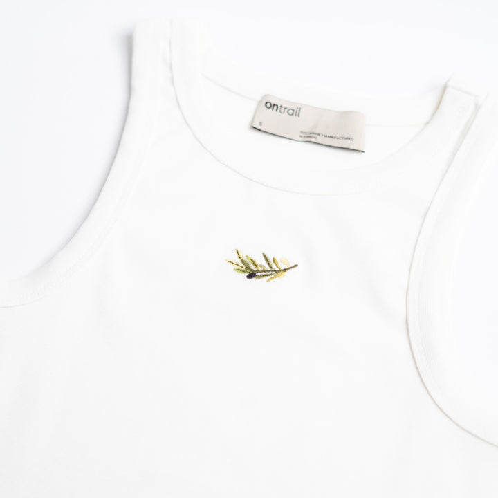 Ayvalık Crop Top - Beyaz