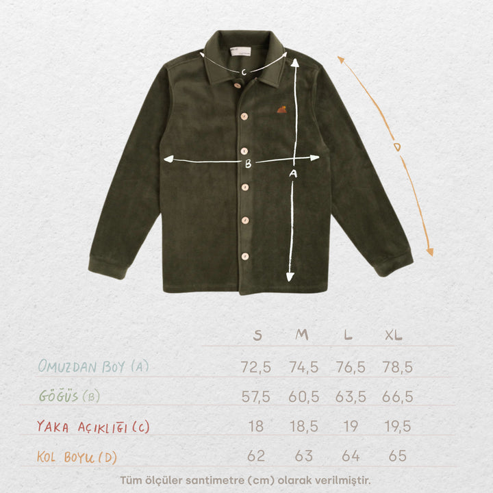 Mountain Polar Ceket - Haki