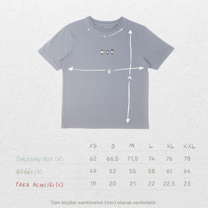 Lanterns Tshirt - Antrasit