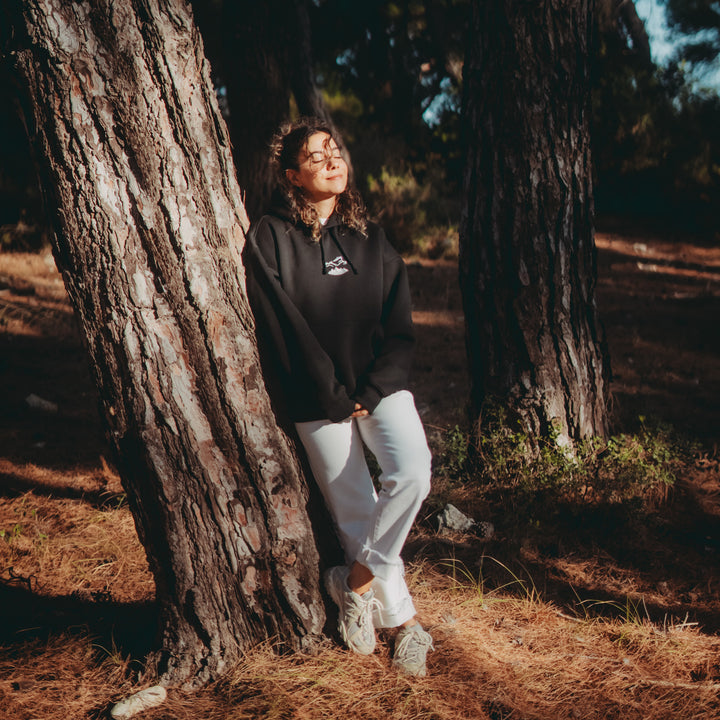 Northern Lights Hoodie - Siyah