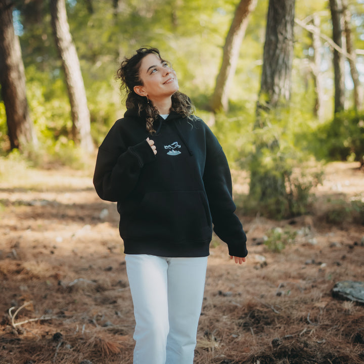 Northern Lights Hoodie - Siyah