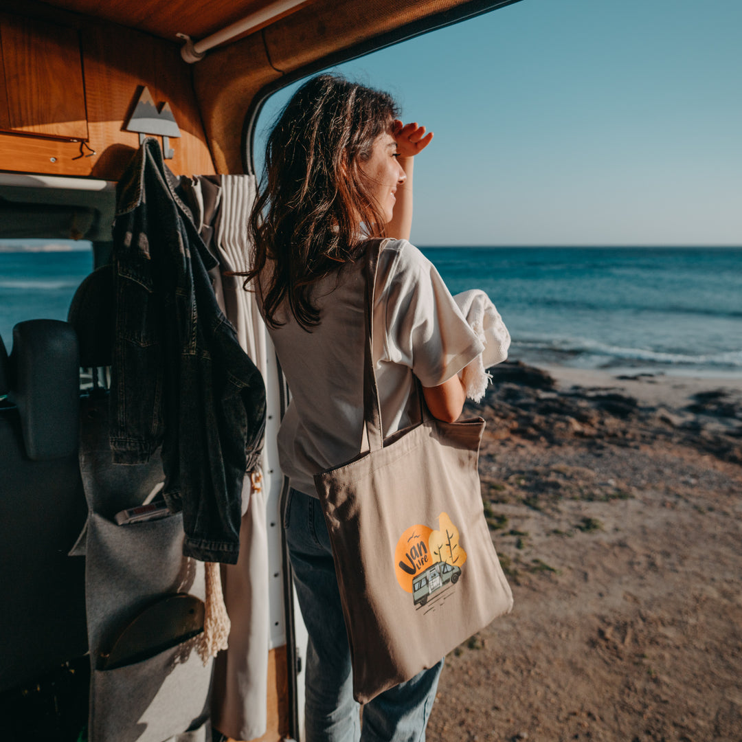 Van Life Bez Çanta - Bej
