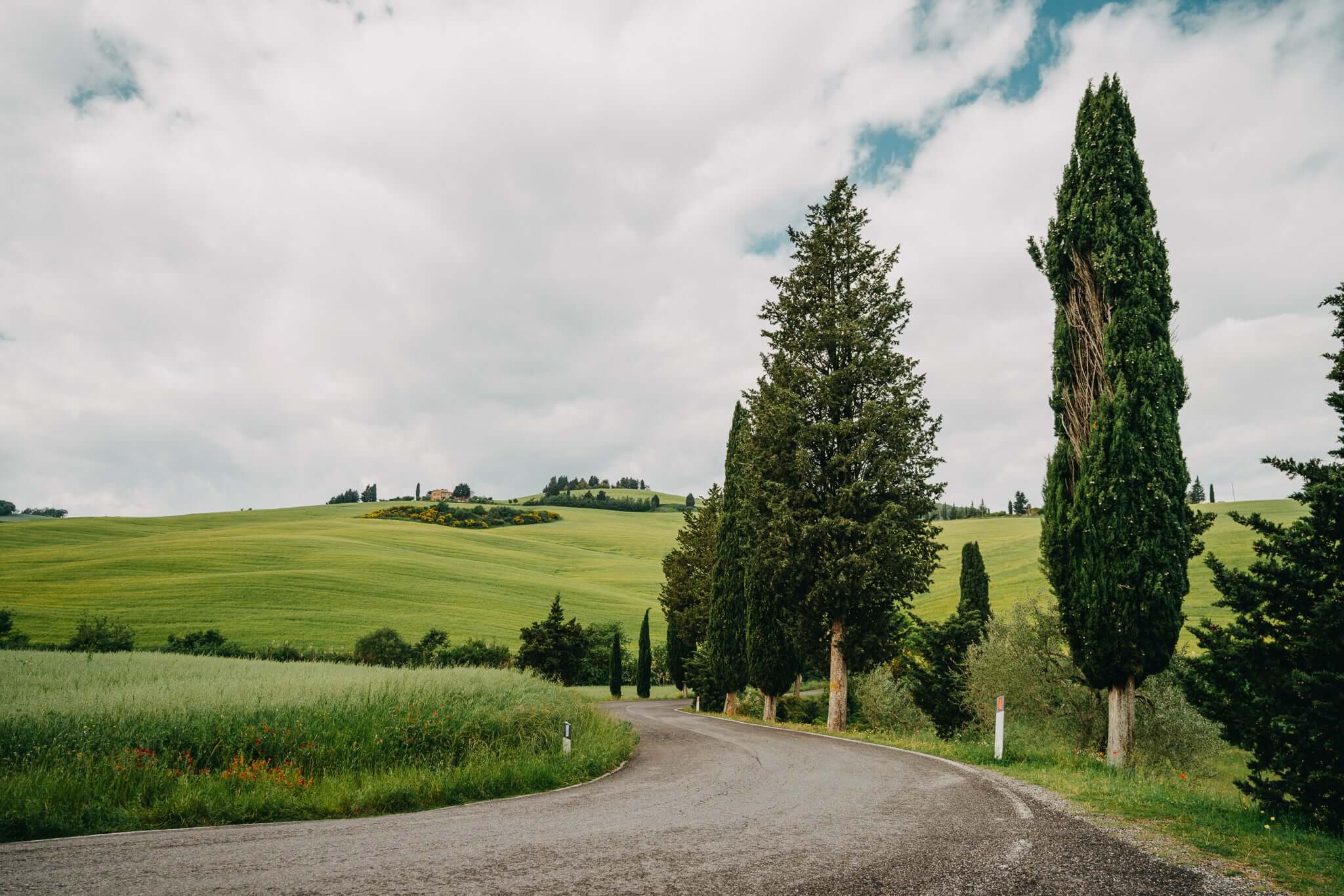 Tabloyu andıran Val d’Orcia