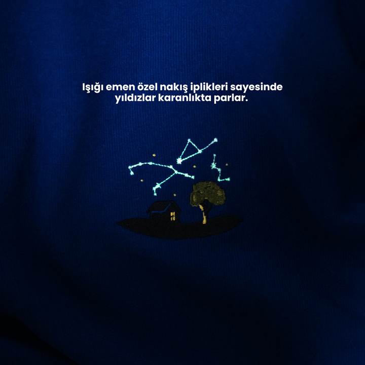 Star Trail Sweatshirt - Mavi