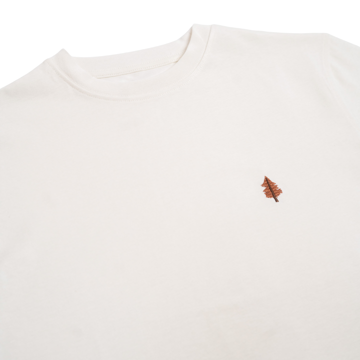 Mini Pine Tshirt - Antik Beyaz
