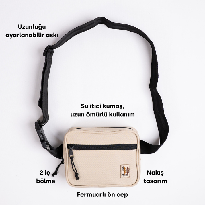 Forest Bel Çantası - Bej