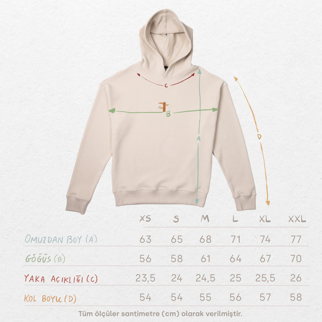 Timber Hoodie - Antik Bej