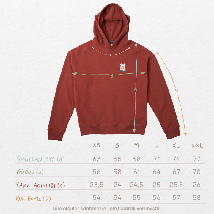 Great Indoors Hoodie - Ateş Kızılı