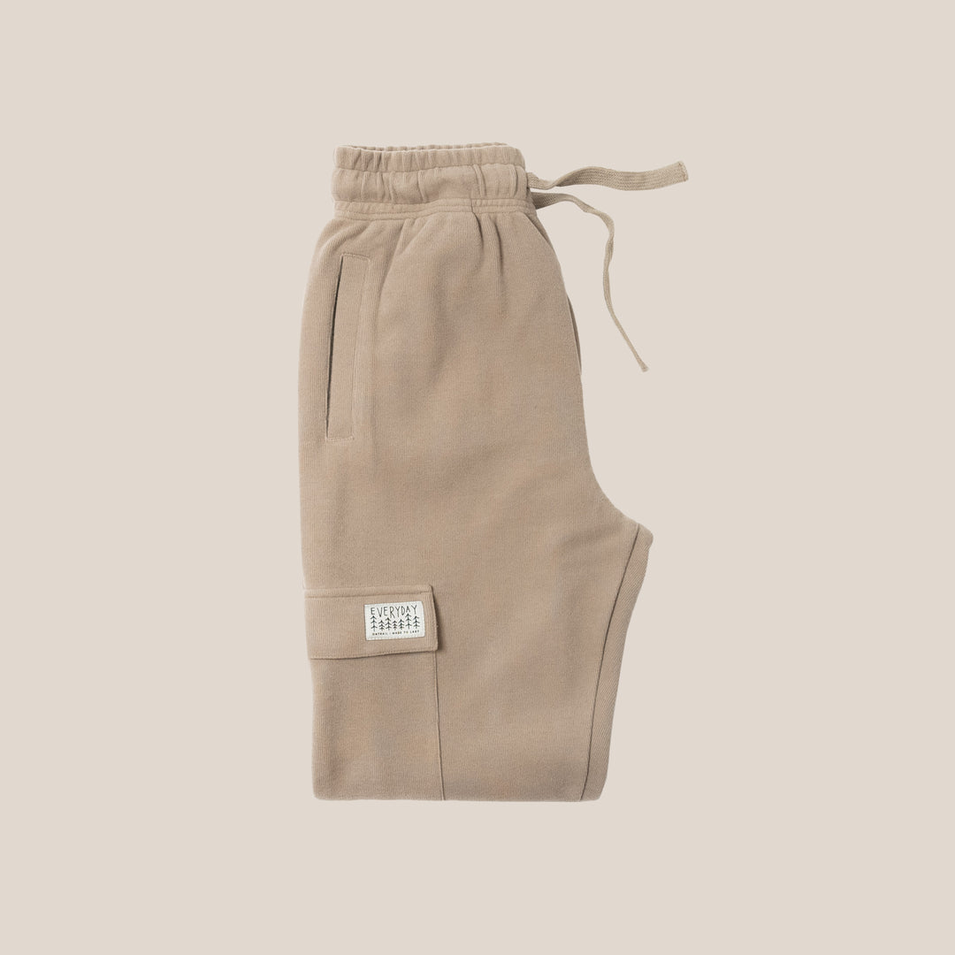 Kadın Travel Pants - Taş