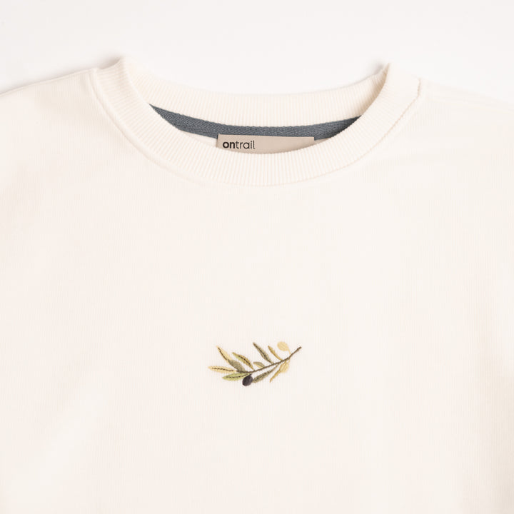 Ayvalık Sweatshirt - Antik Beyaz