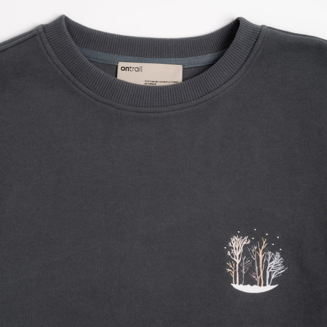 Winter Forest Sweatshirt - Antrasit