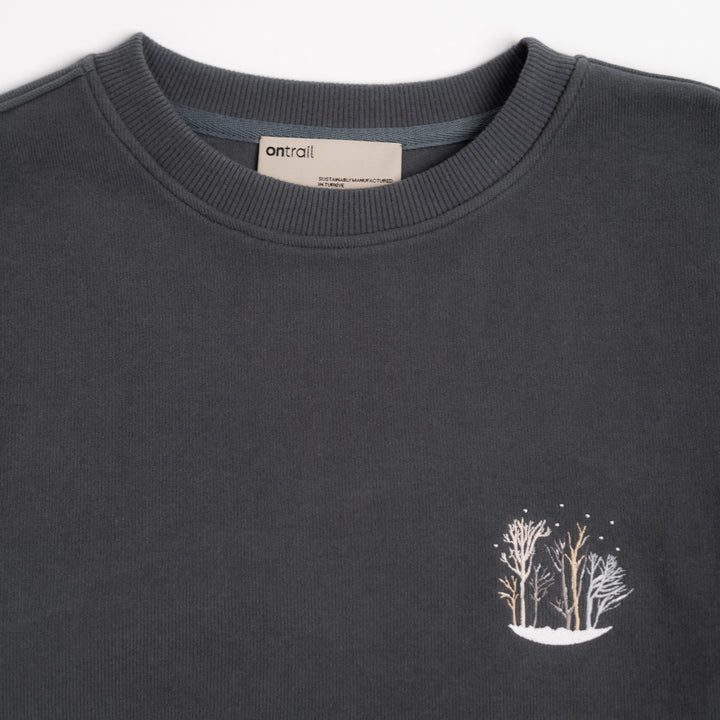 Winter Forest Sweatshirt - Antrasit