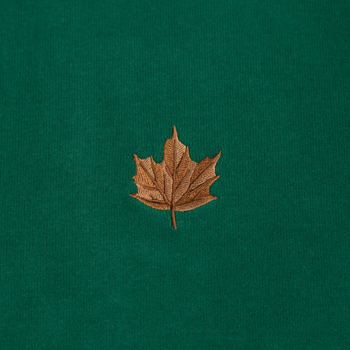 Autumn Leaf Sweatshirt - Orman Yeşili