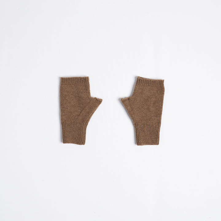 Yün Eldiven - Açık Kahve