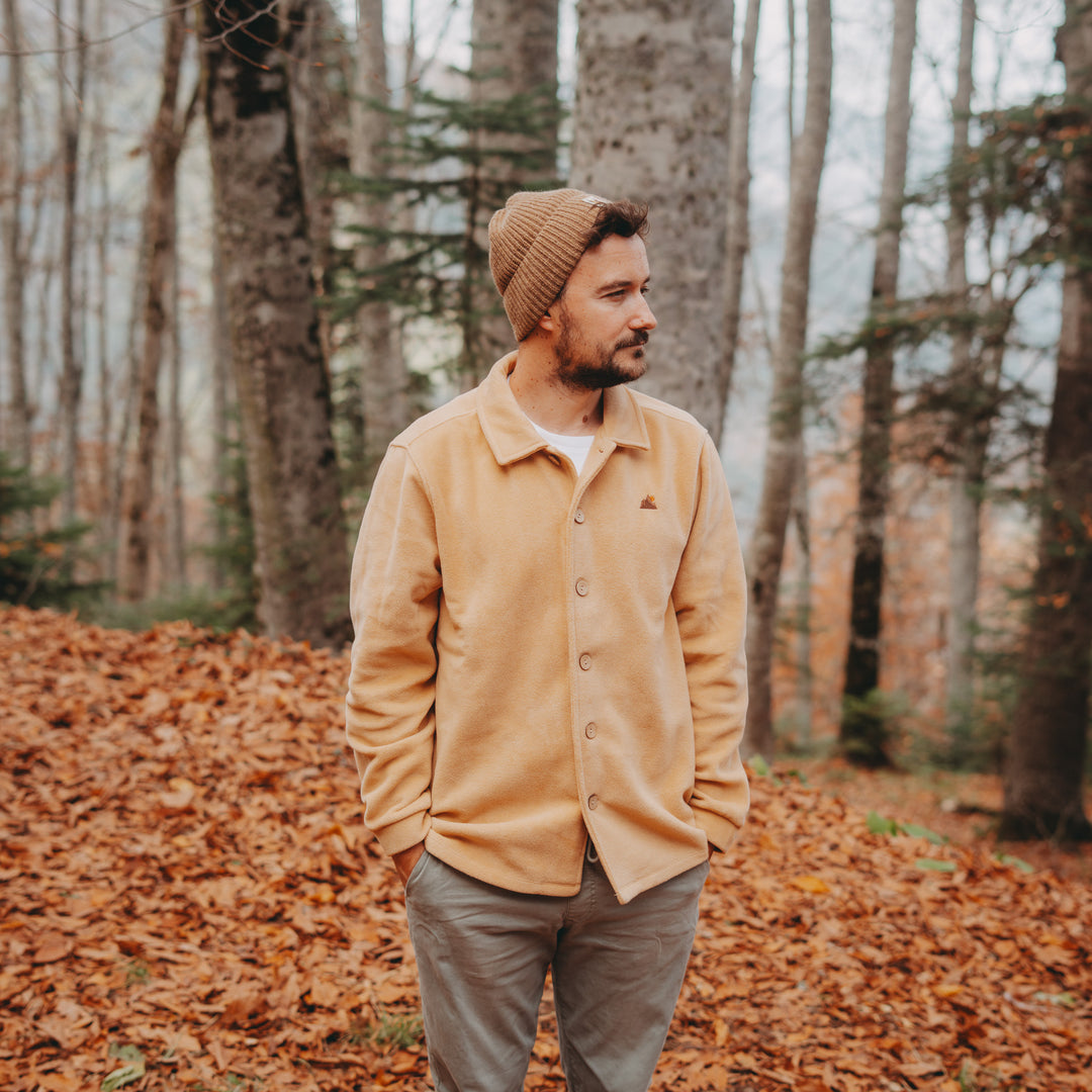 Mountain Polar Ceket - Taba