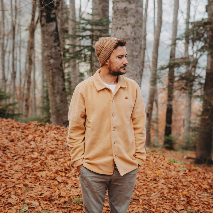 Mountain Polar Ceket - Taba