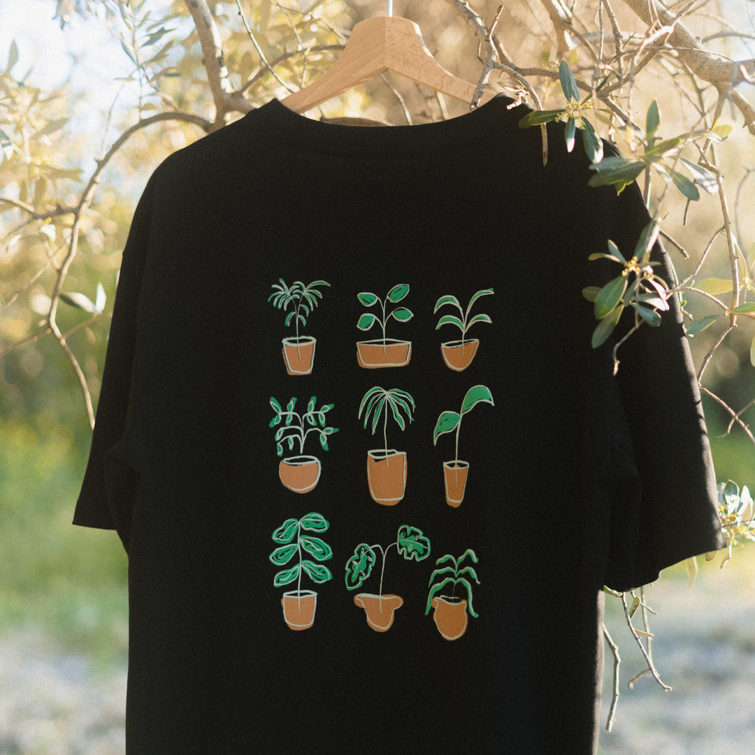 Indoor Forest Tshirt - Siyah