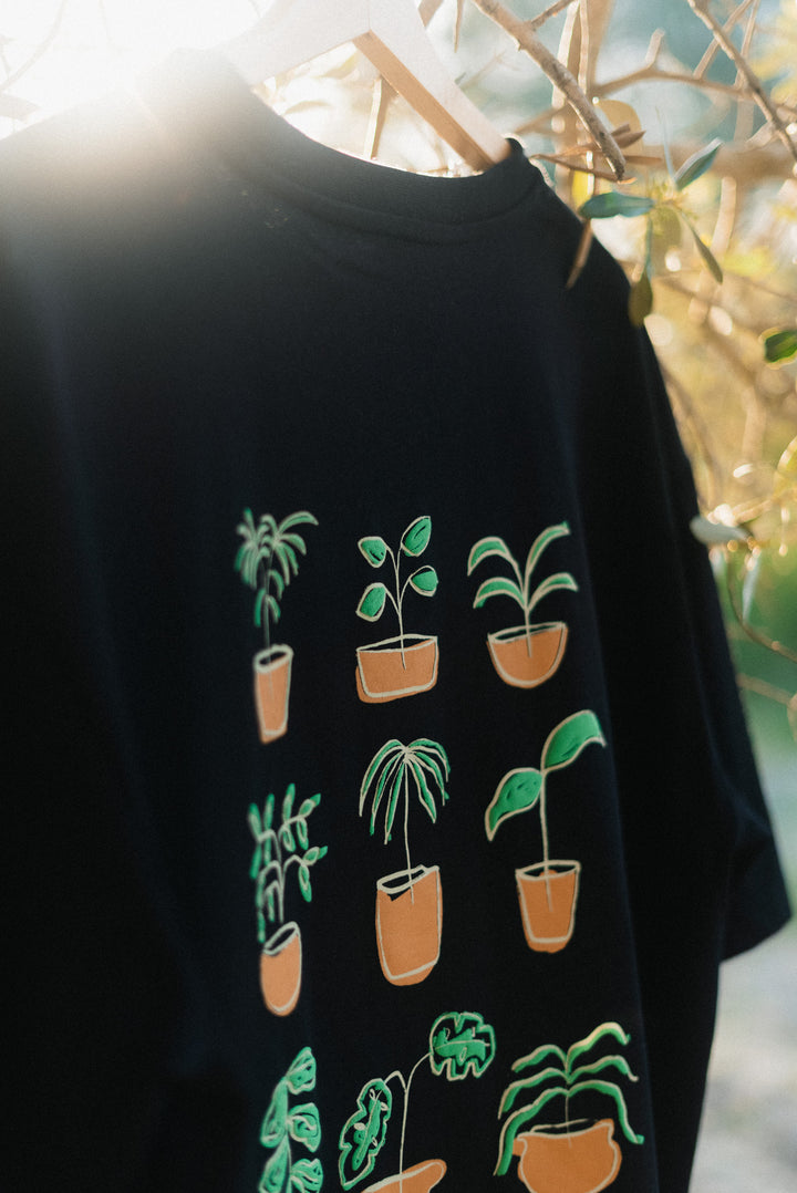Indoor Forest Tshirt - Siyah