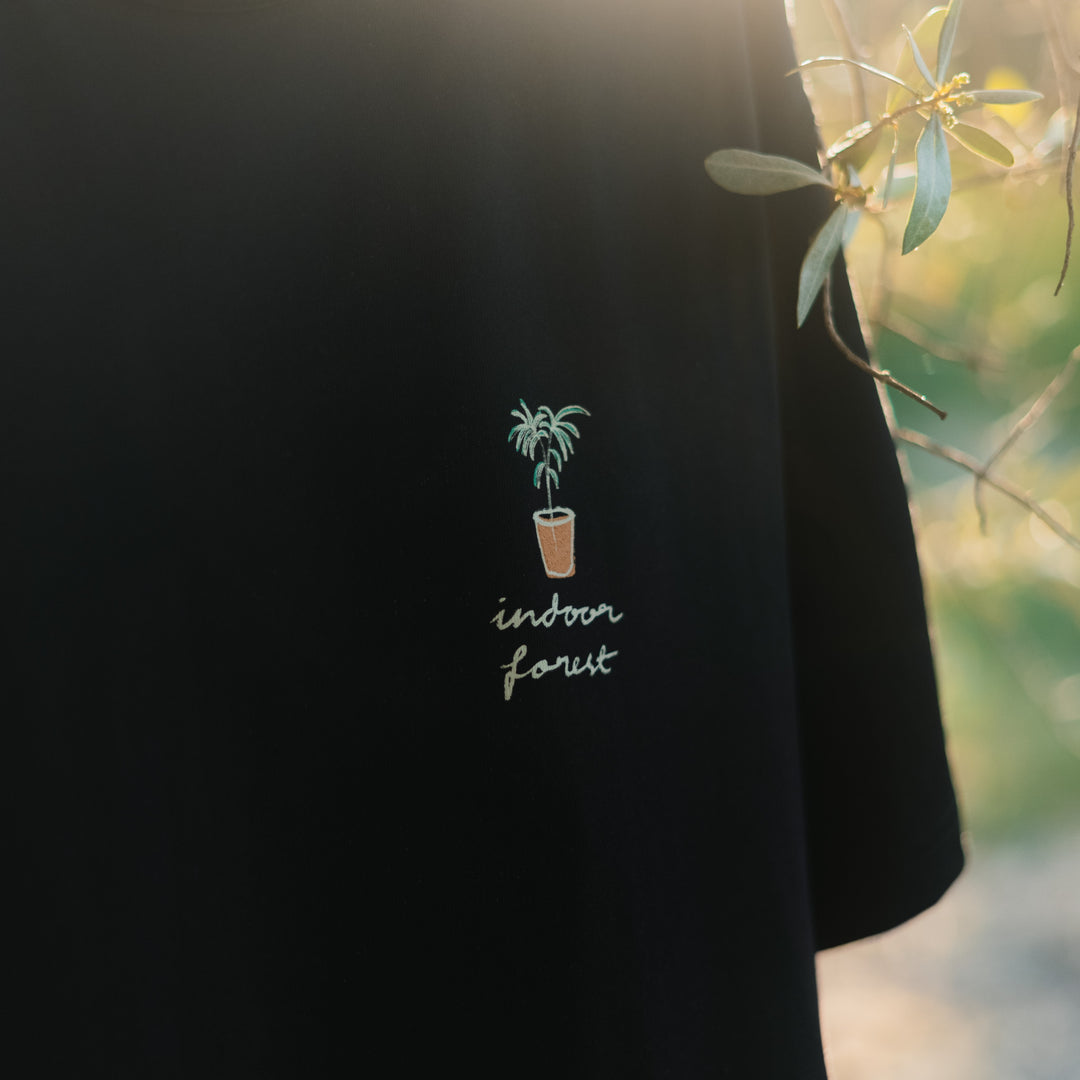 Indoor Forest Tshirt - Siyah