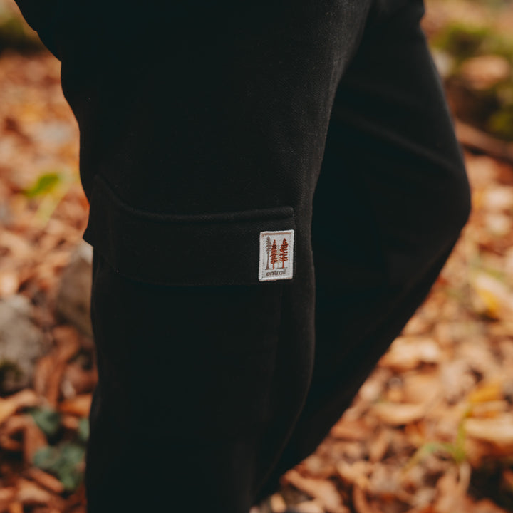 Erkek Travel Pants - Siyah