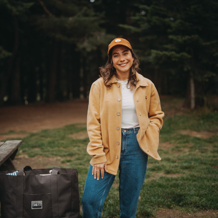 Mountain Polar Ceket - Taba