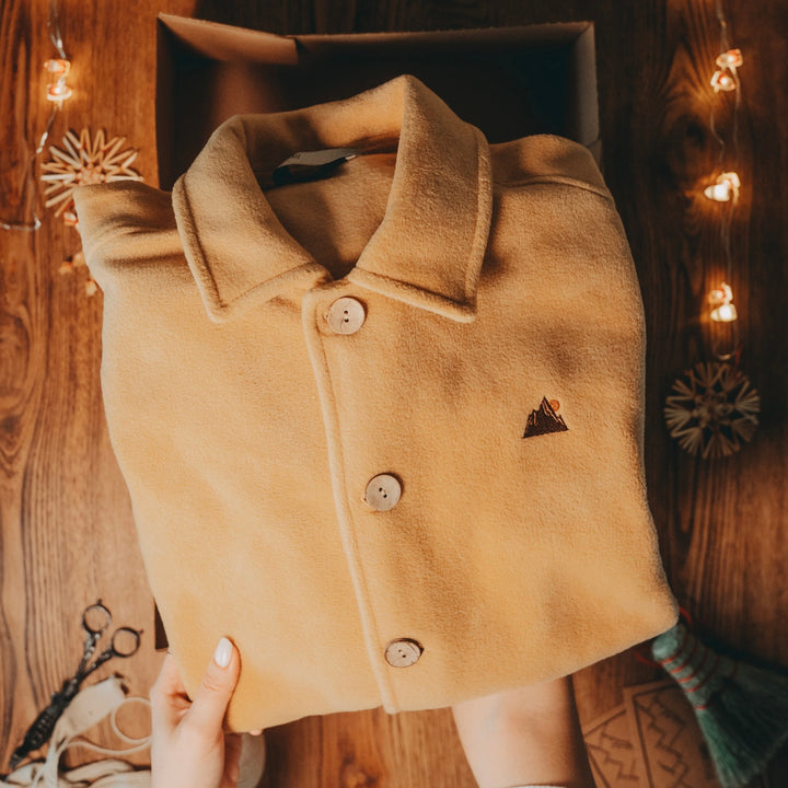 Mountain Polar Ceket - Taba