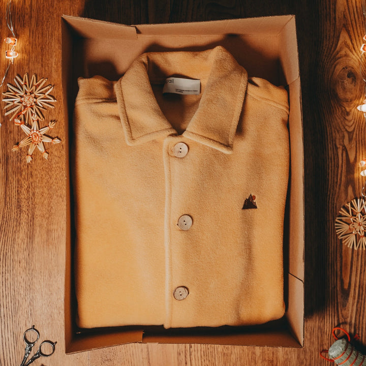 Mountain Polar Ceket - Taba